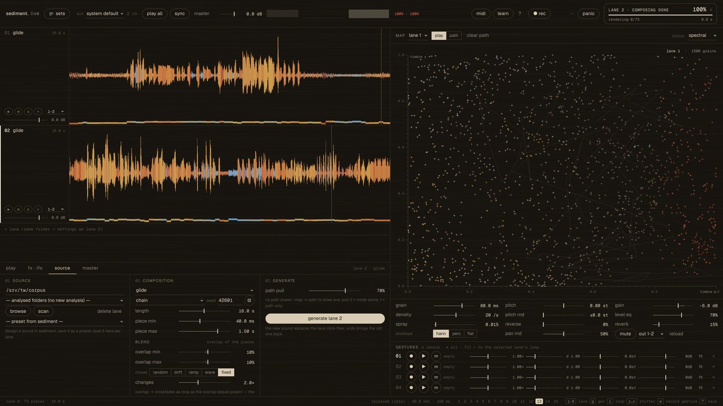 sediment · live: source page