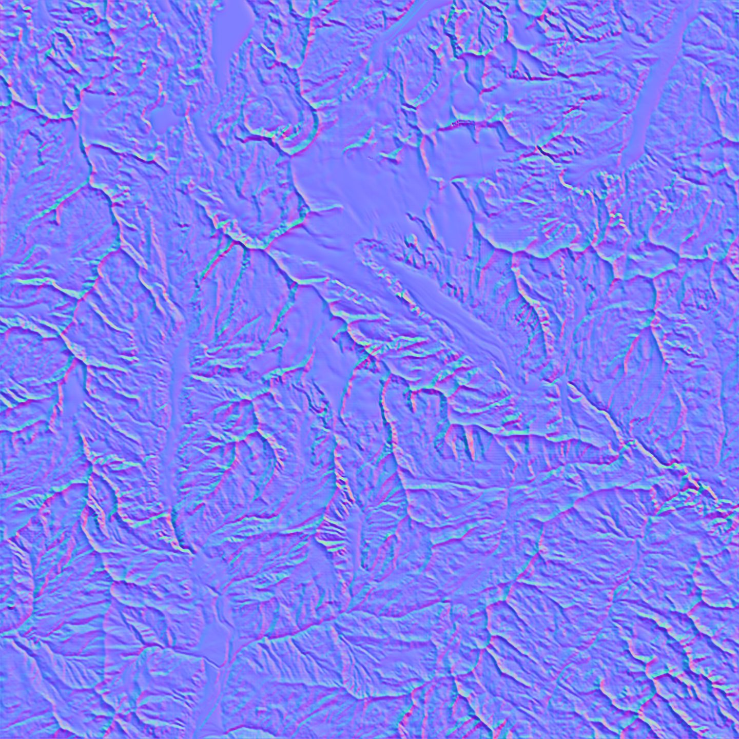 TerraForge: normal map